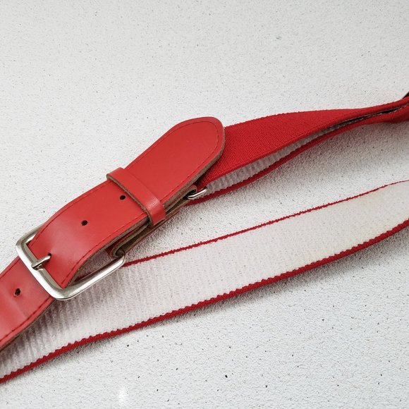 red cloth belt